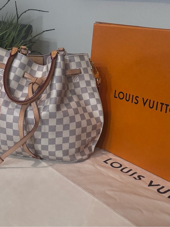 Louis Vuitton Handbags - Louis Vuitton Girolata Damier Azur N41579 — Receipt Included — Excellent Cond.